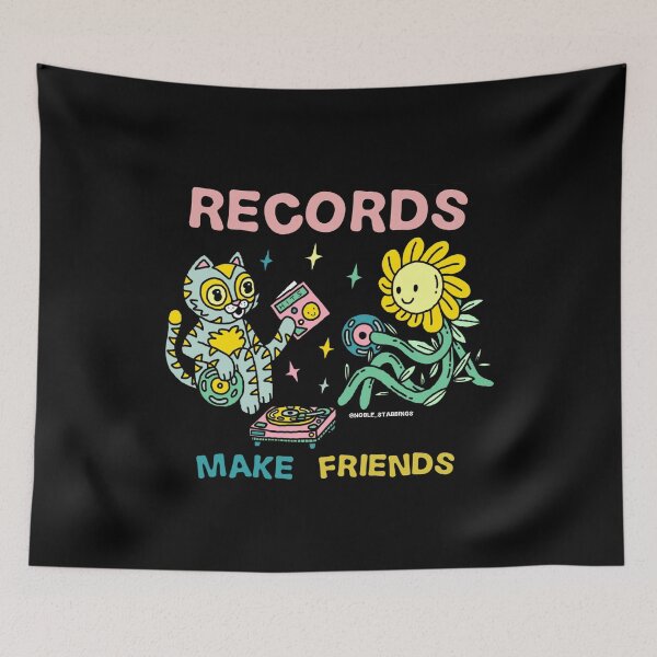 Item preview, RECORDS MAKE FRIENDS designed and sold by NobleStabbings.