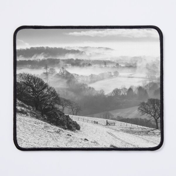 Item preview, Snowy Hills and Misty Trees designed and sold by heidipics.