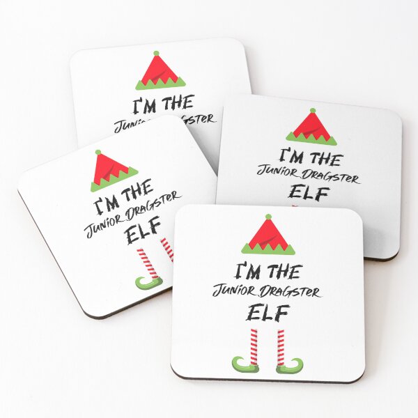 Item preview, Im the Junior Dragster Racing Elf Christmas Elf Racer Jr Dragster Elf Xmas designed and sold by CarantinedChaos.