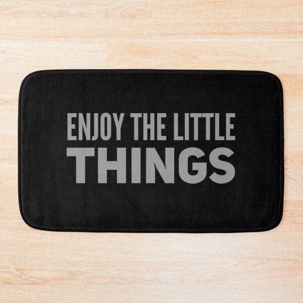 Item preview, Inspirational. Motivational quote. Enjoy The Little Things designed and sold by efenem.