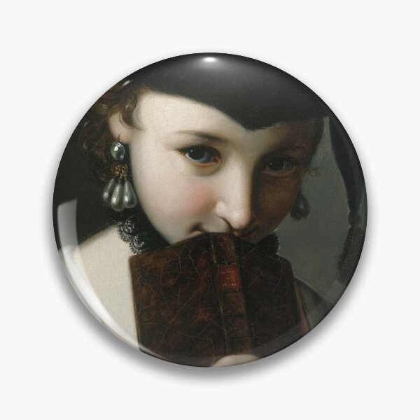 Item preview, Girl with a Book (18th century) - Pietro Antonio Rotari designed and sold by SALON DES ARTS.