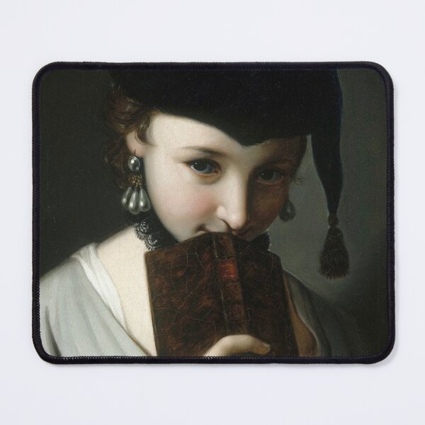 Item preview, Girl with a Book (18th century) - Pietro Antonio Rotari designed and sold by SALON DES ARTS.