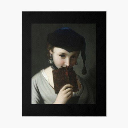Item preview, Girl with a Book (18th century) - Pietro Antonio Rotari designed and sold by SALON DES ARTS.