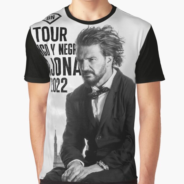 Vista previa del artículo con la obra «Ricardo Arjona - Tour Blanco y Negro», diseñado y vendido por Nicole-Black.