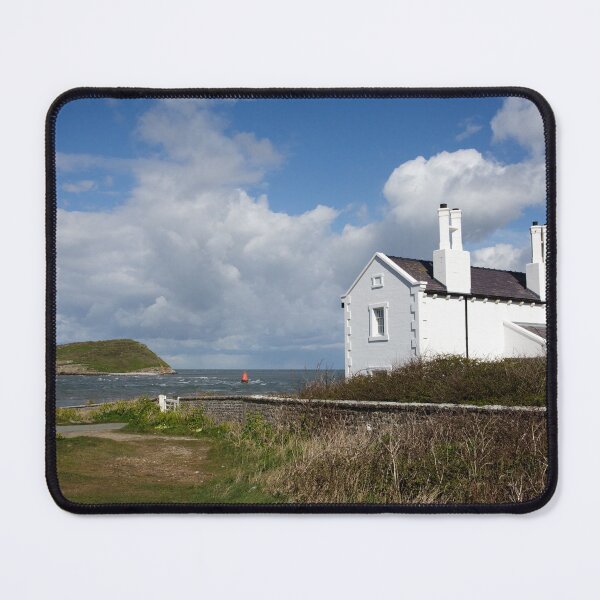 Item preview, Puffin Island and Cottages at Penmon Point in Anglesey designed and sold by heidipics.