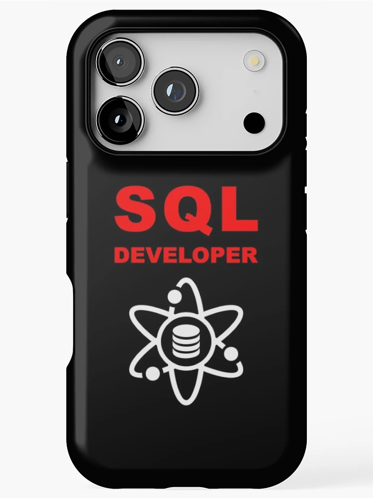 Thumbnail 1 of 4, iPhone Case, SQL Developer, DBA Database Administrator, Structured Query Language, Data Science, Database Developer, SQL Query, Software Engineer, Computer Science, Fullstack Developer, Programming Humor, Dark designed and sold by Max-Wear.
