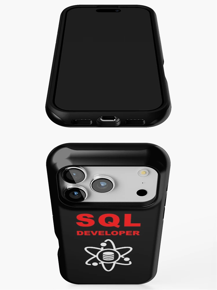 Thumbnail 3 of 4, iPhone Case, SQL Developer, DBA Database Administrator, Structured Query Language, Data Science, Database Developer, SQL Query, Software Engineer, Computer Science, Fullstack Developer, Programming Humor, Dark designed and sold by Max-Wear.