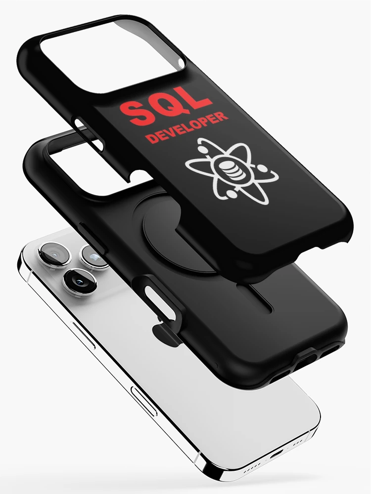 Thumbnail 2 of 4, iPhone Case, SQL Developer, DBA Database Administrator, Structured Query Language, Data Science, Database Developer, SQL Query, Software Engineer, Computer Science, Fullstack Developer, Programming Humor, Dark designed and sold by Max-Wear.