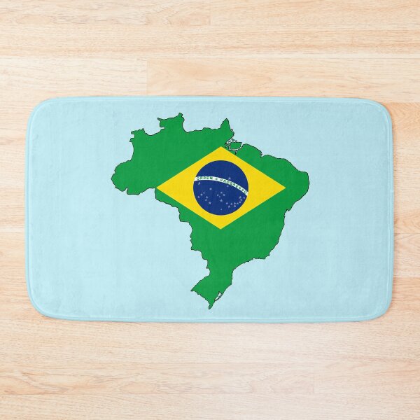 Item preview, Map and flag colors of Brazil designed and sold by Kalin-Lyfe.