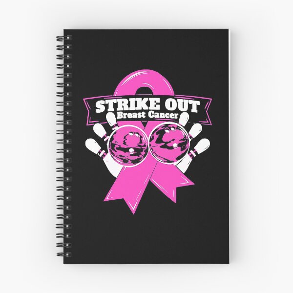 Item preview, Strike Out Breast Cancer Awareness Bowling Fighters  designed and sold by WhitsellLesslie.