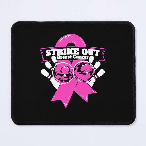 Item preview, Strike Out Breast Cancer Awareness Bowling Fighters  designed and sold by WhitsellLesslie.