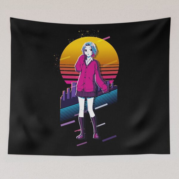 Item preview, Yuki - Horimiya *80s retro* designed and sold by MyRetroArt.