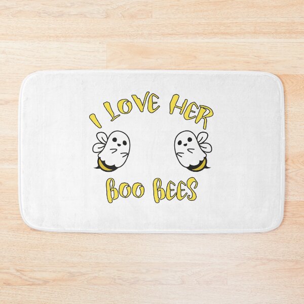 Item preview, I Love her Boo Bees Funny Halloween Party 2021 Couple Tee | Funny Halloween Gift | Boobies outfit | Woman Halloween gift | boo bees Lovers designed and sold by Mode Tees.