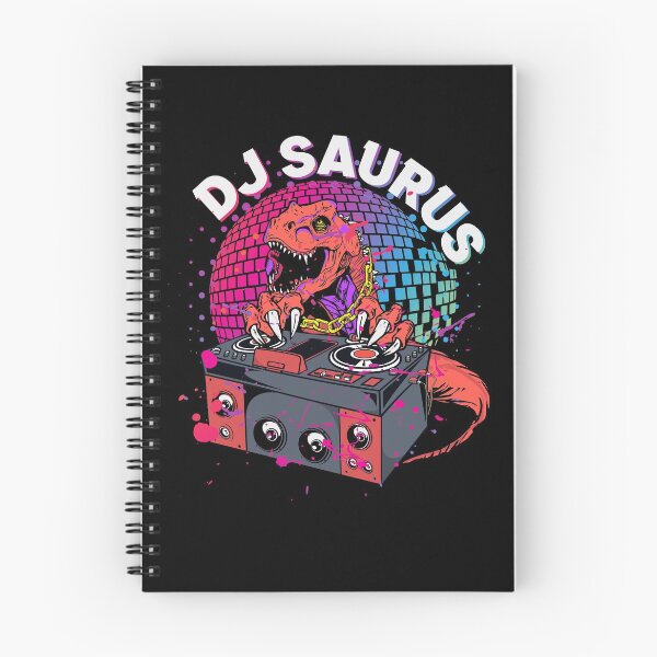 Item preview, DJ Saurus Rave Disco Saurian DJ Party Celebrate Club Dino Rex Design designed and sold by brunsch-print.
