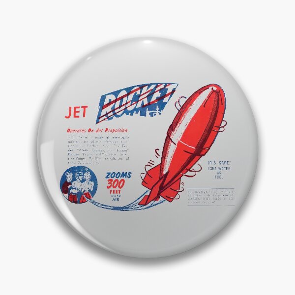 Item preview, TOY JET ROCKET - ATOMIC AGE ADVERT designed and sold by ThrowbackAds.
