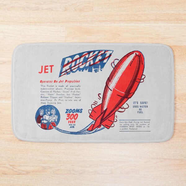 Item preview, TOY JET ROCKET - ATOMIC AGE ADVERT designed and sold by ThrowbackAds.