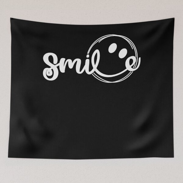 Item preview, Smile Typography with Cute Smiley Face designed and sold by WhitsellLesslie.