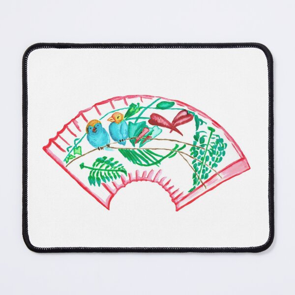 Item preview, Motif, China, fan, drawing, multicolored, ink, BebiCervin designed and sold by BebiCervin.