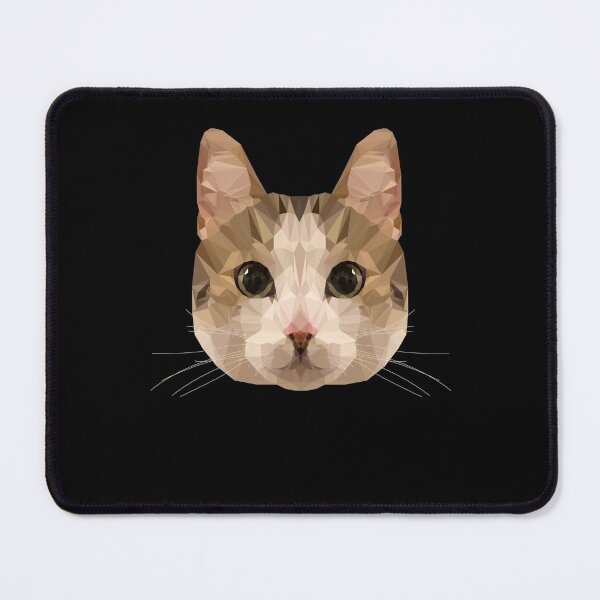 Item preview, Cat polygon design designed and sold by webinatic.