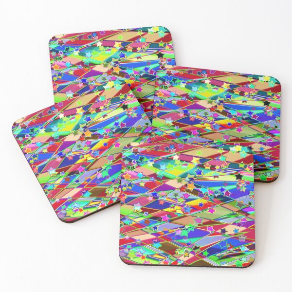 Item preview, Stars and lines pattern (metallic) designed and sold by Timur Chelyadnik.
