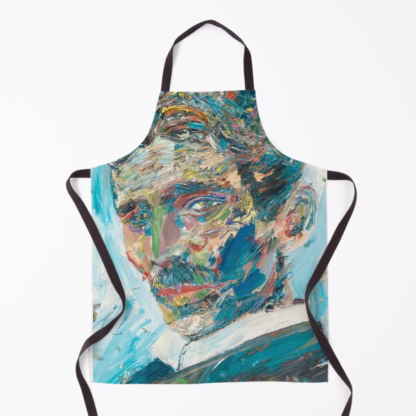Item preview, NIKOLA TESLA oil portrait designed and sold by lautir.