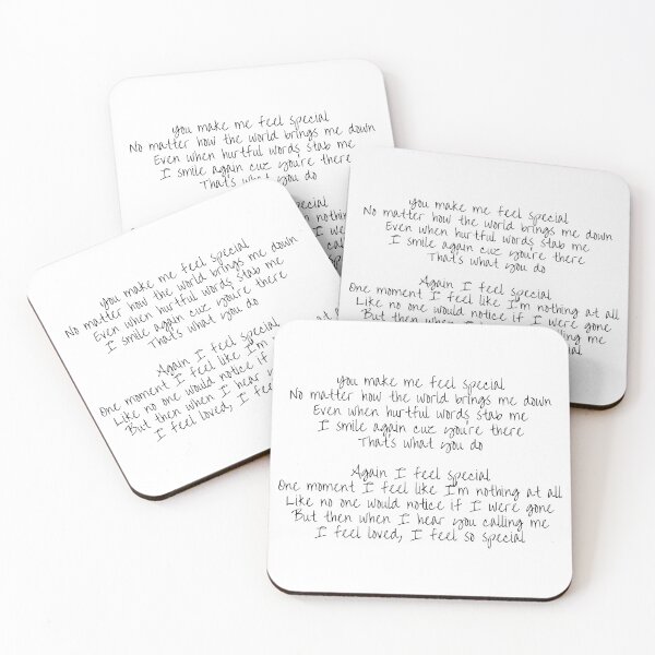 Item preview, TWICE Feel Special Chorus Handwritten Lyrics (English) designed and sold by Aooms123.