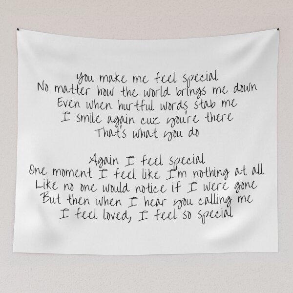 Item preview, TWICE Feel Special Chorus Handwritten Lyrics (English) designed and sold by Aooms123.