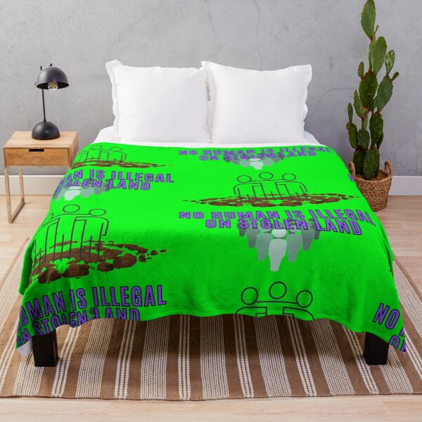 Item preview, No Human Is Illegal On Stolen Land - Human designed and sold by nakavt.