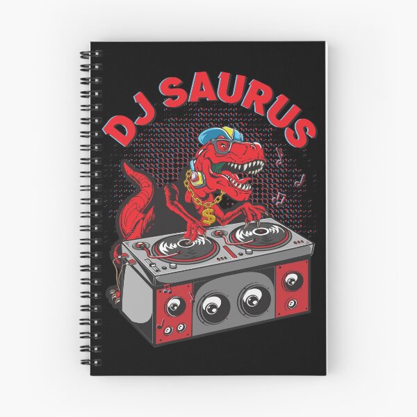 Item preview, DJ Saurus Rave Disco Saurian DJ Party Celebrate Club Dino Rex Design designed and sold by brunsch-print.