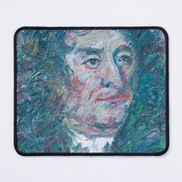 Item preview, JEAN DE LA FONTAINE oil portrait designed and sold by lautir.