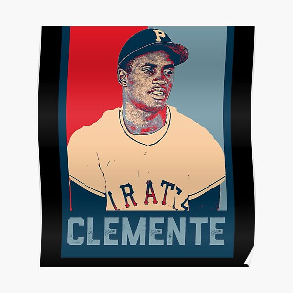 Roberto Clemente #21 Jersey Number Art Board Print for Sale by StickBall