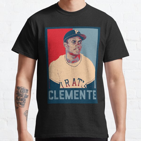 Roberto Clemente T-Shirt  Portrait Painting - Em & Ahr