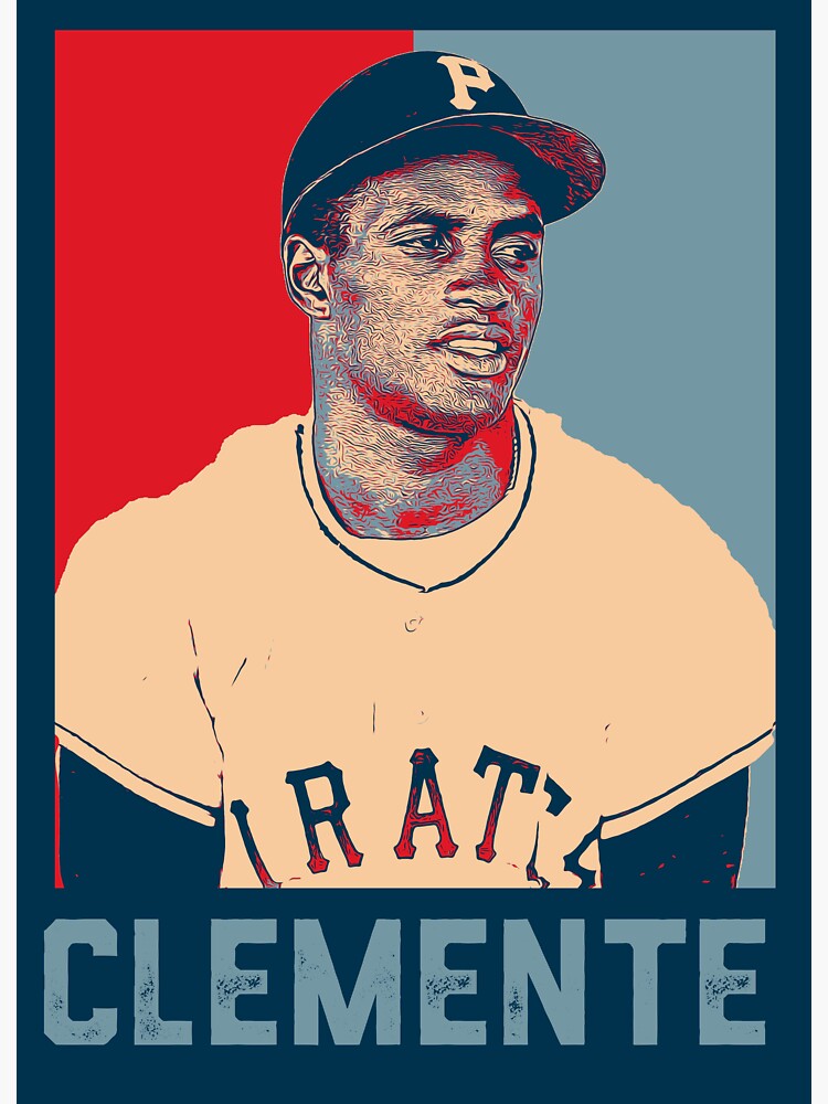 roberto clemente Sticker for Sale by onghip