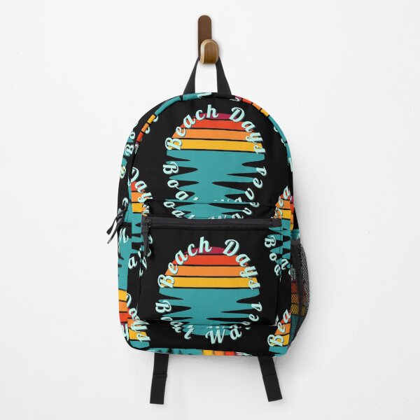 Item preview, Beach Days Boat Waves Retro Sunset designed and sold by Zurickdesigns.
