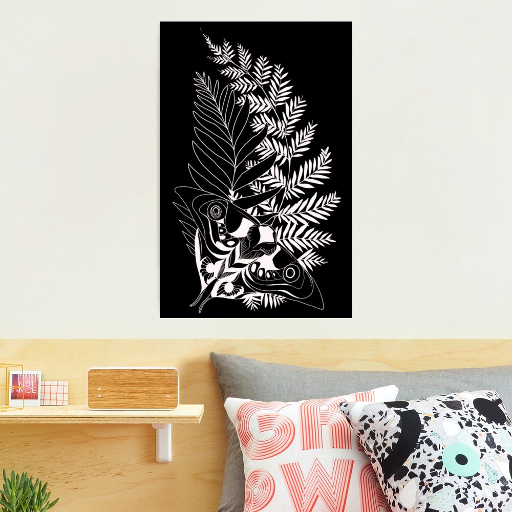 The Last Of Us Tattoo Color Splash Framed Art Print