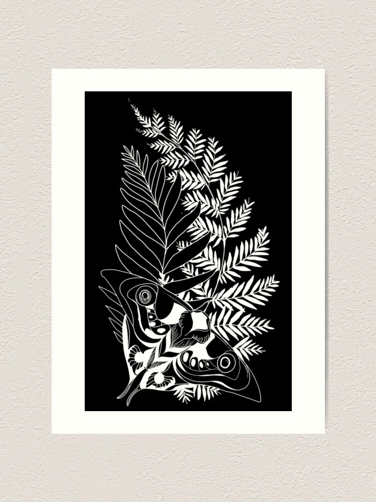 Ellie's Tattoo The Last of Us (Black) Art Print for Sale by