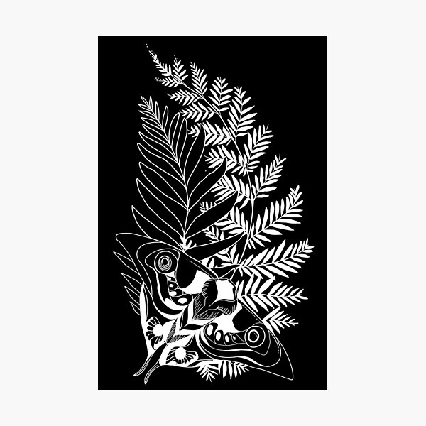 Ellie Williams TLOU2 Inspired Moth/fern Tattoo Sticker -  Denmark