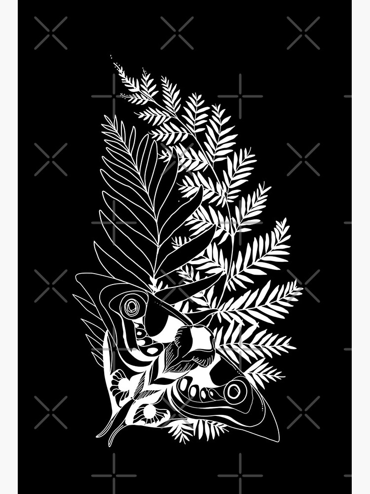 The Last of Us Ellie Tattoo *inspired* - Black V2 Art Board Print for