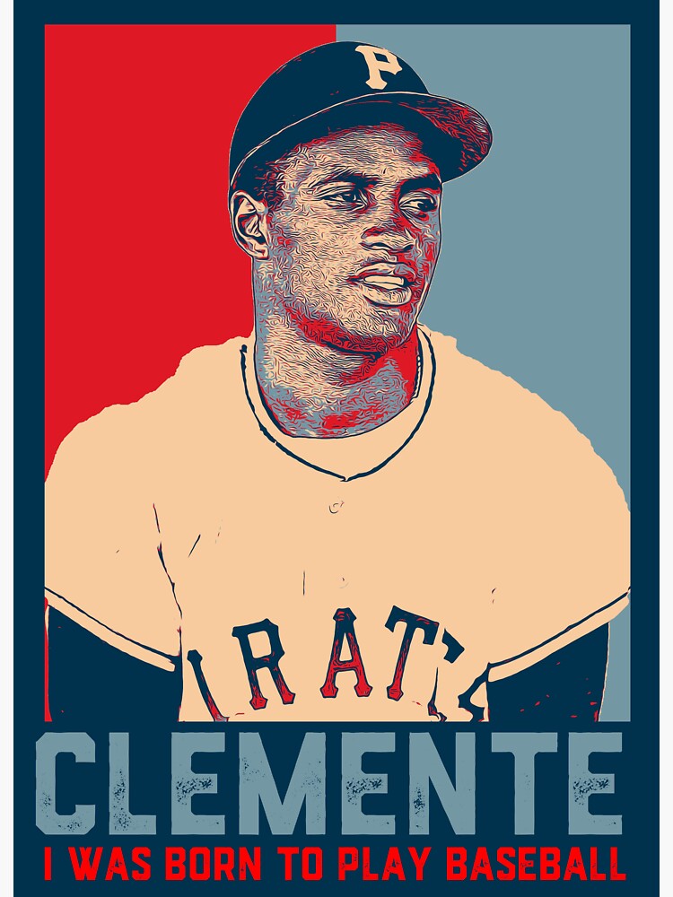 Roberto Clemente Sticker for Sale by devinobrien