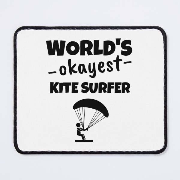 Item preview, The world's okayest kite surfer designed and sold by TheGreenGoat.
