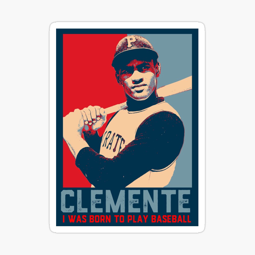 roberto clemente Sticker for Sale by onghip