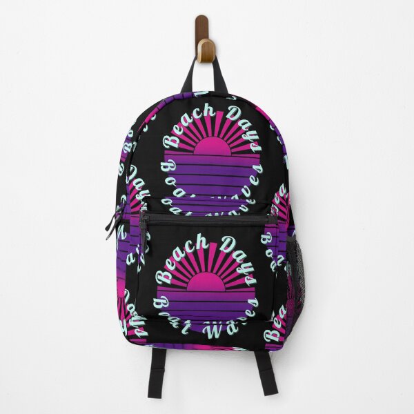 Item preview, Beach Days Boat Waves Purple Sunset designed and sold by Zurickdesigns.