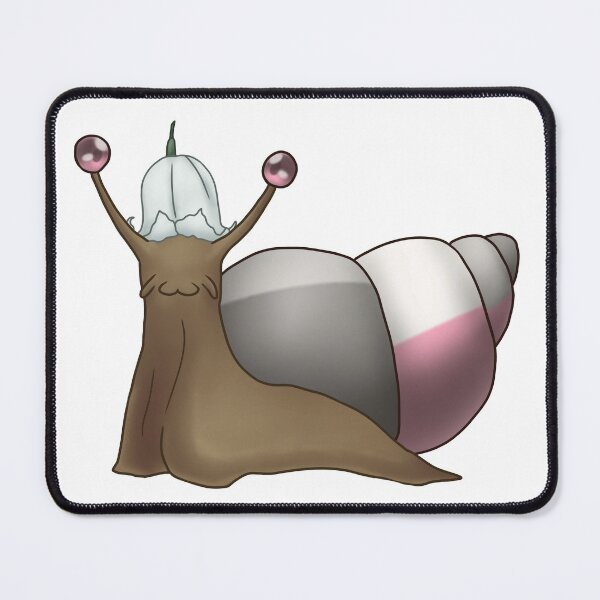 Item preview, Demigirl Pride Snail with Flower Hat designed and sold by PrideSnails.