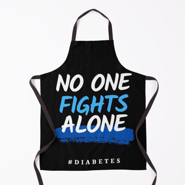 Item preview, Diabetes Awareness-No One Fights Alone designed and sold by Oreo2020 Creations.