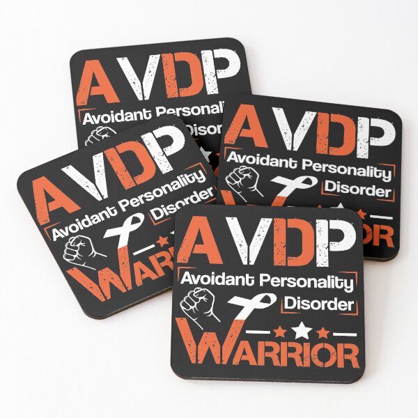 Item preview, ADVP Warrior, Avoidant Personality disorder Design designed and sold by BahiaStyle.