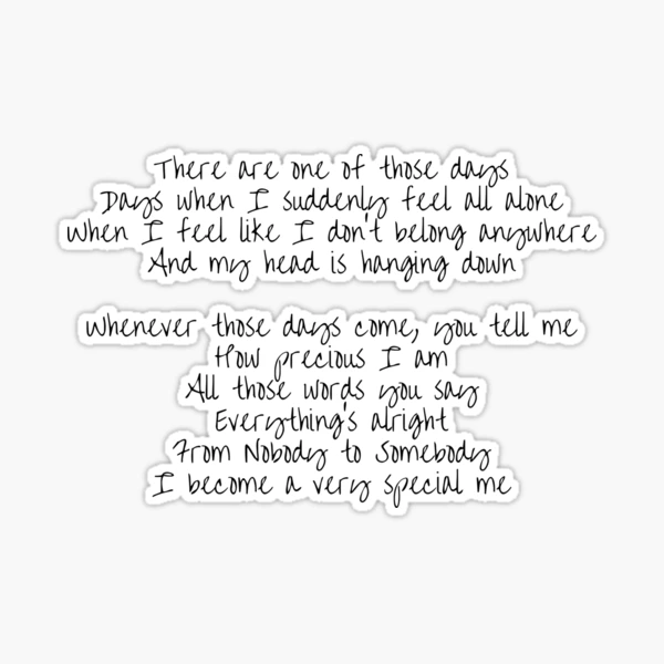 TWICE Feel Special Verse 1 Handwritten Lyrics (English) | Poster