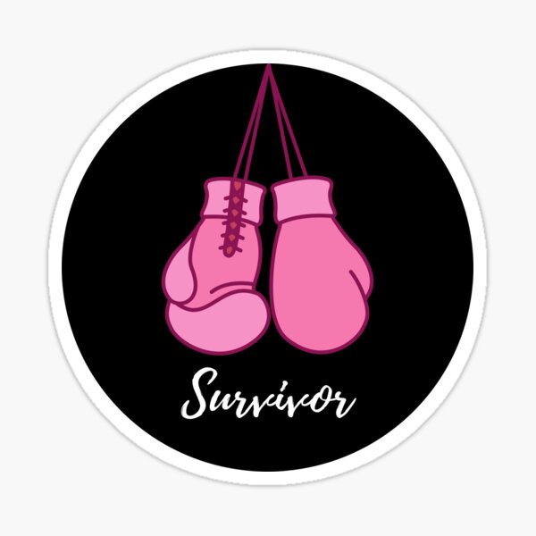 Breast Cancer Boxing Glove Merch & Gifts for Sale