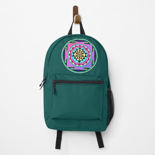 Item preview, Sri Yantra Purple and Green designed and sold by shantilovesart.