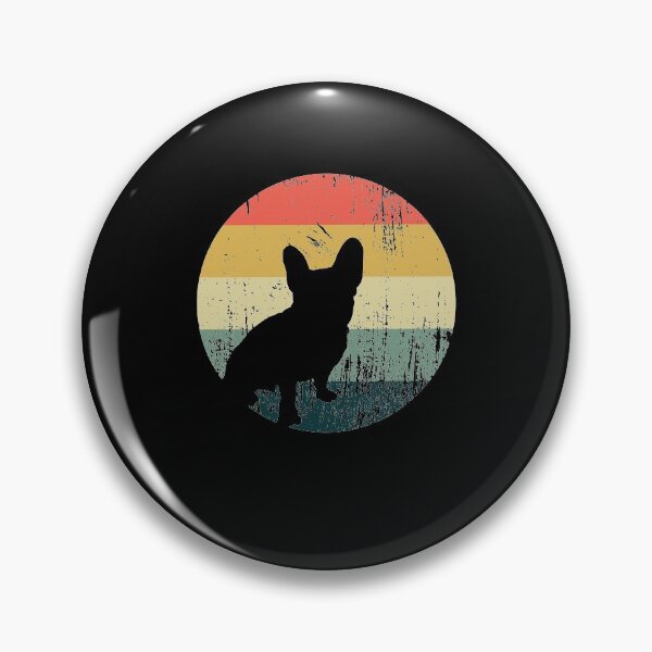 Artikelvorschau, Französische Bulldogge in Retro Vintage Style entworfen und verkauft von webinatic.