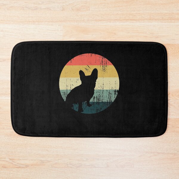 Item preview, French bulldog in retro vintage style designed and sold by webinatic.